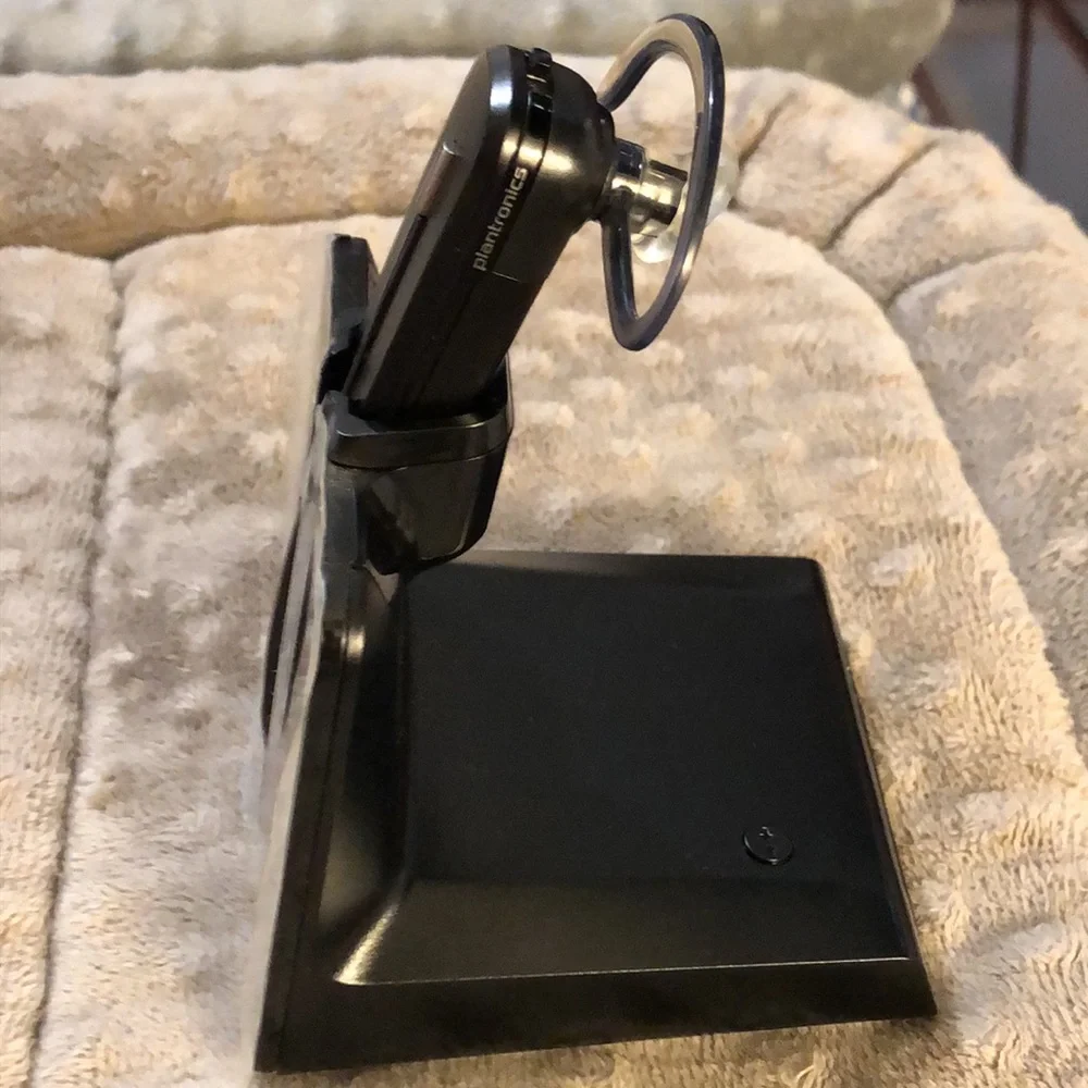 2 Plantronics CS540 Super long distance headsets with all accessories shown.NWT